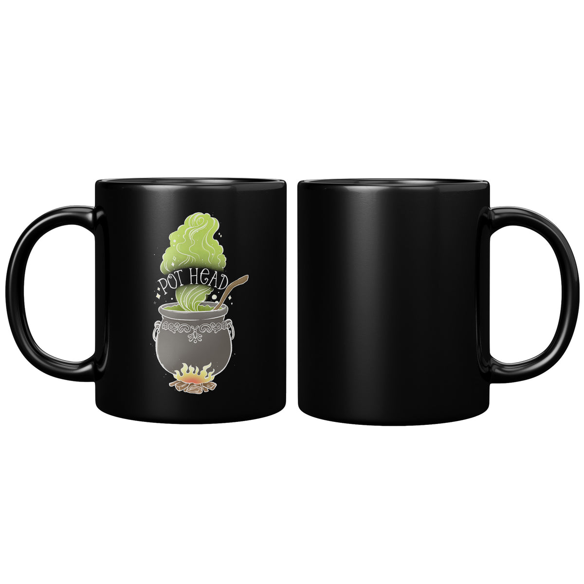 pothead mug Pot Head Coffee Mug – The Ghoulish Garb