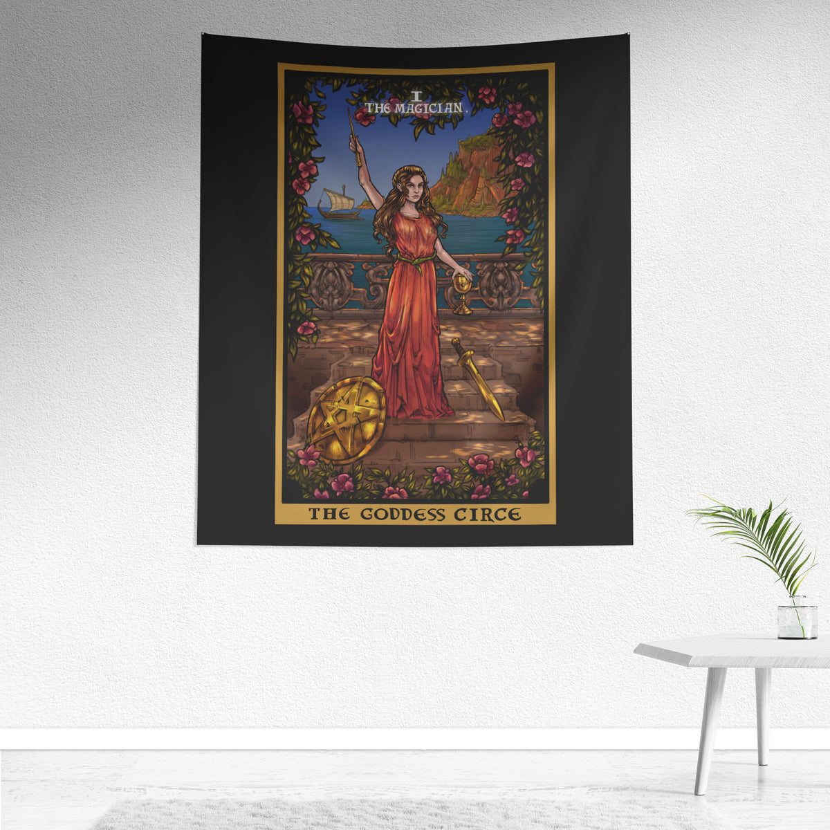 The magician sales tarot tapestry