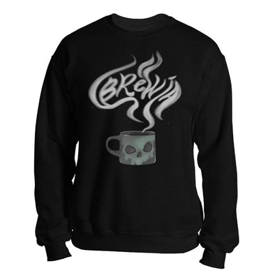 teelaunch T-shirt Crewneck Sweatshirt / Black / S Brewja Unisex Sweatshirt
