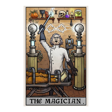 The Ghoulish Garb Design The Magician Tarot Card - Ghoulish Edition