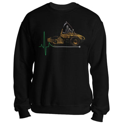 The Ghoulish Garb Sweatshirt S The Grim Roller Unisex Sweatshirt