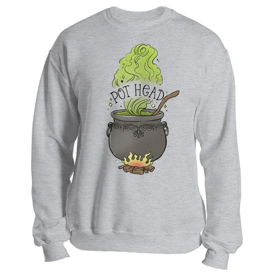 pothead sweater Pot Head Sweatshirt
