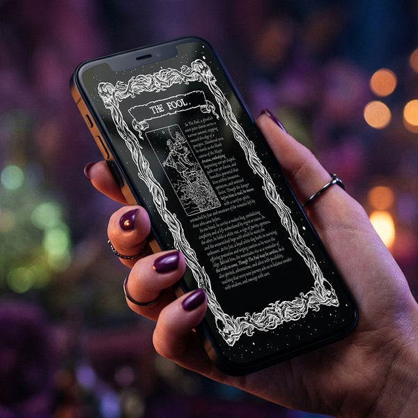 The Fool Terror Tarot Guide — Shadow Edition