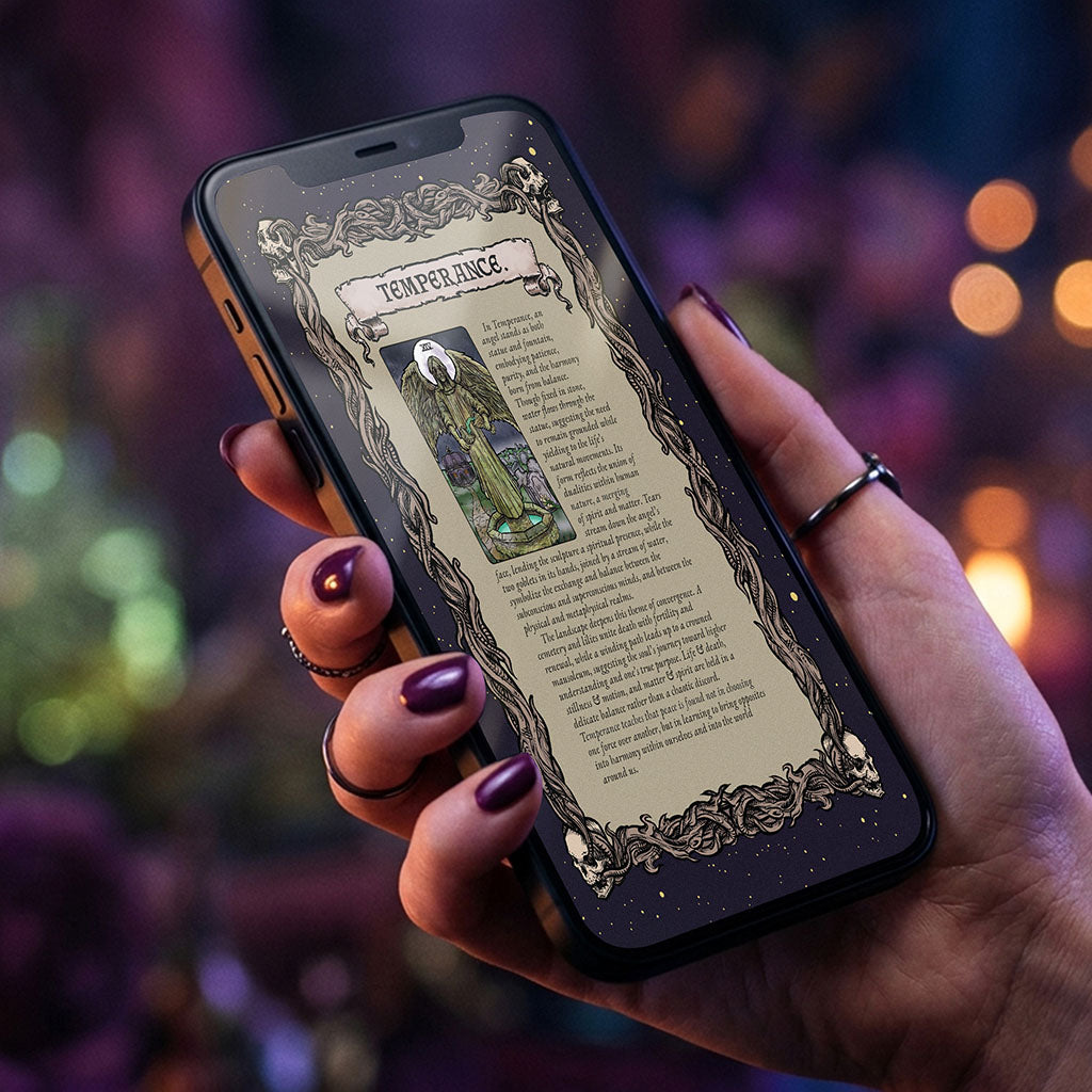 Temperance Terror Tarot Guide