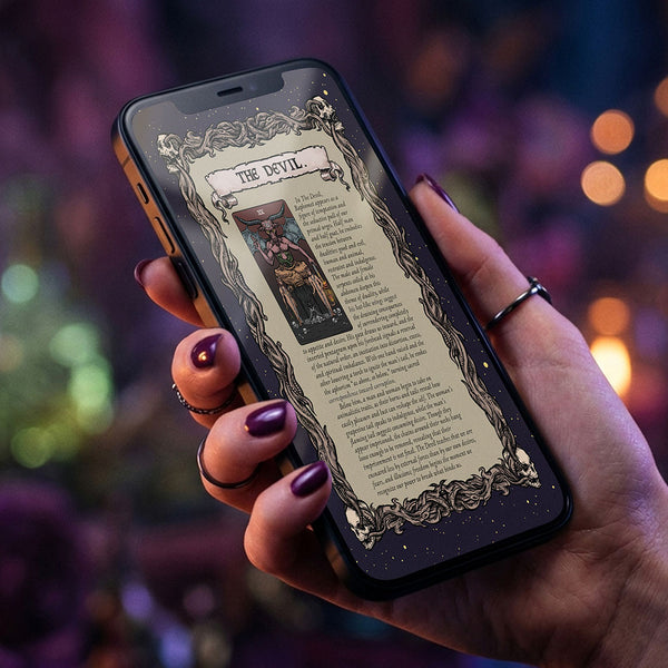 The Devil Terror Tarot Guide — Original Edition