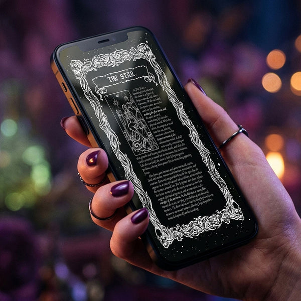 The Star Terror Tarot Guide — Shadow Edition