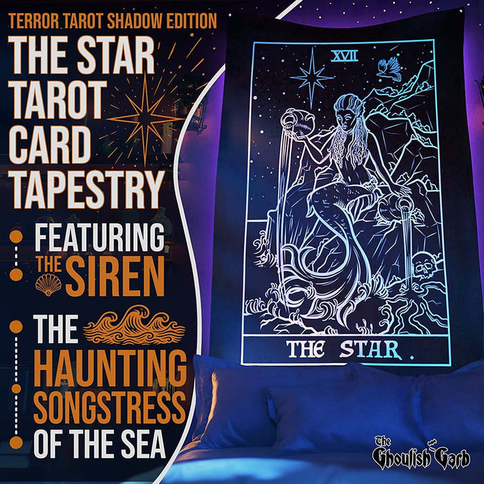 The Star Terror Tarot Card Tapestry