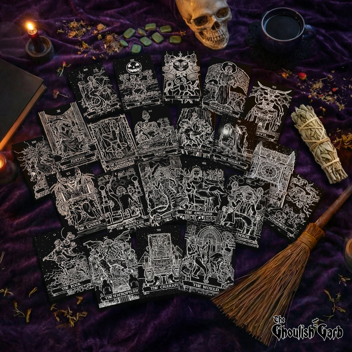Terror Tarot Sticker Pack
