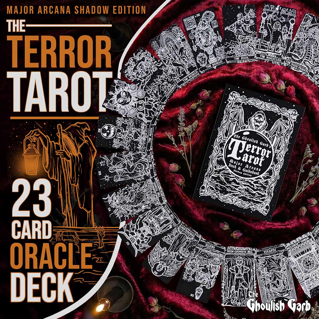 The Terror Tarot Major Arcana and Oracle Deck