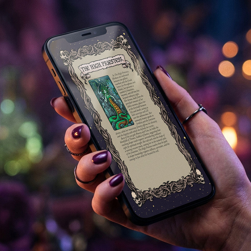 The High Priestess Terror Tarot Guide