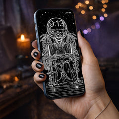 The Lovers Phone Wallpaper — Shadow Edition