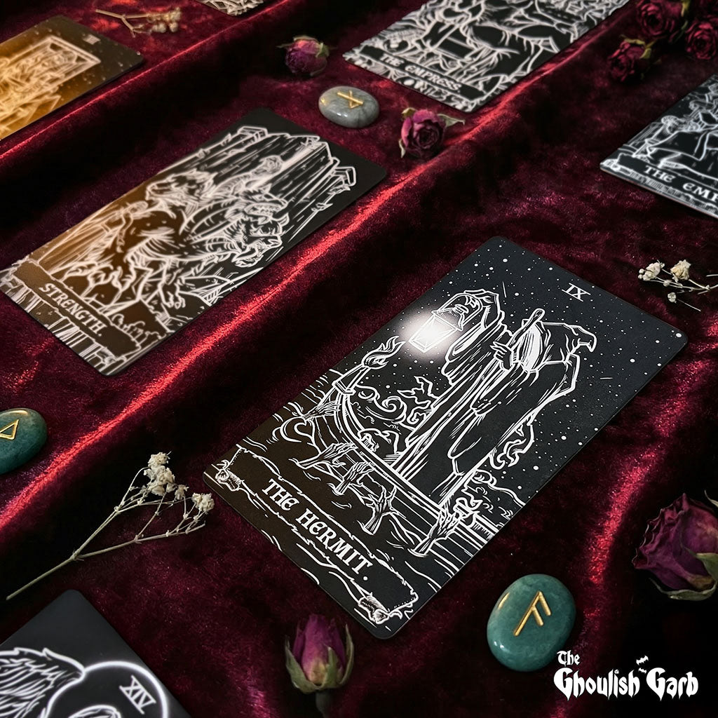 The Terror Tarot Major Arcana and Oracle Deck • Shadow Edition