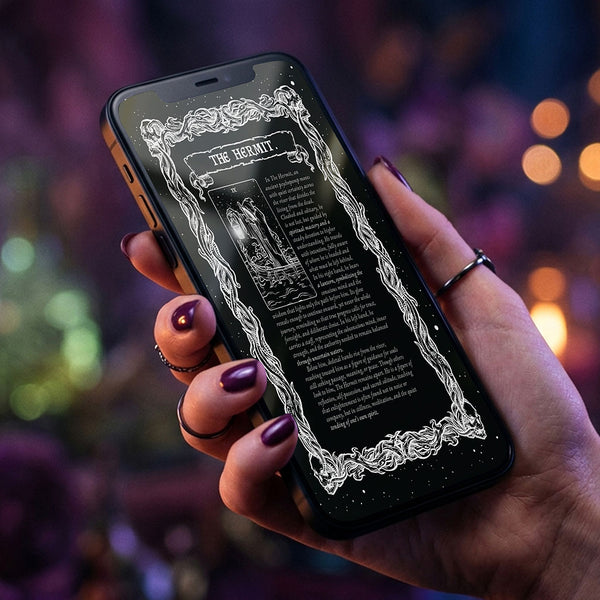 The Hermit Terror Tarot Guide — Shadow Edition