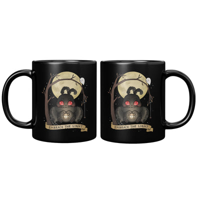 Embrace The Light Baby Mothman Coffee Mug