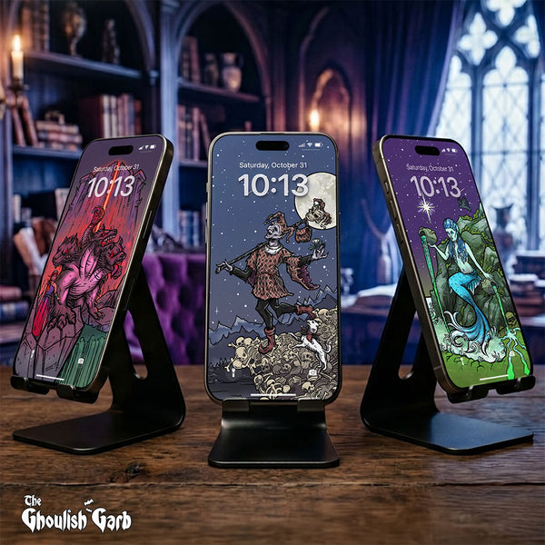Terror Tarot Card Phone Wallpaper Bundle — Original Edition