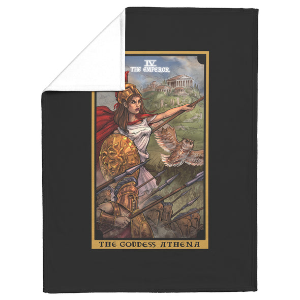 The Goddess Athena in The Emperor Tarot Card