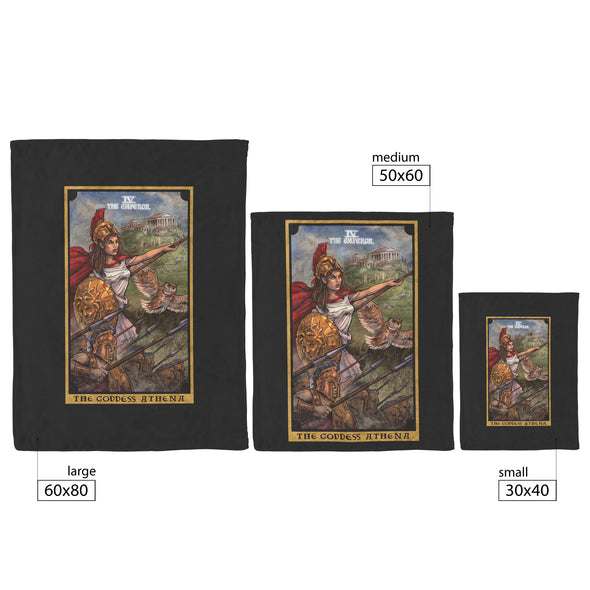 The Goddess Athena in The Emperor Tarot Card