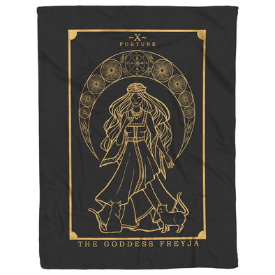 The Goddess Freyja Gold Blanket