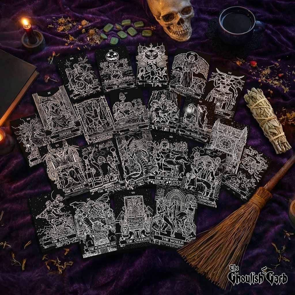 Terror Tarot Sticker Pack • Shadow Edition