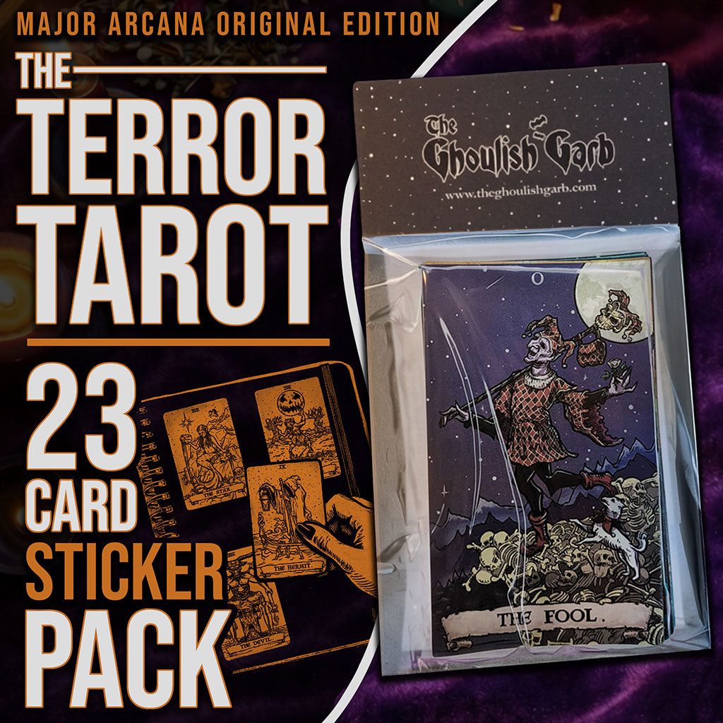 Terror Tarot Sticker Pack • Original Edition