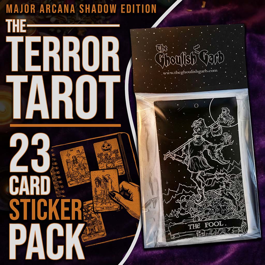Terror Tarot Sticker Pack • Shadow Edition