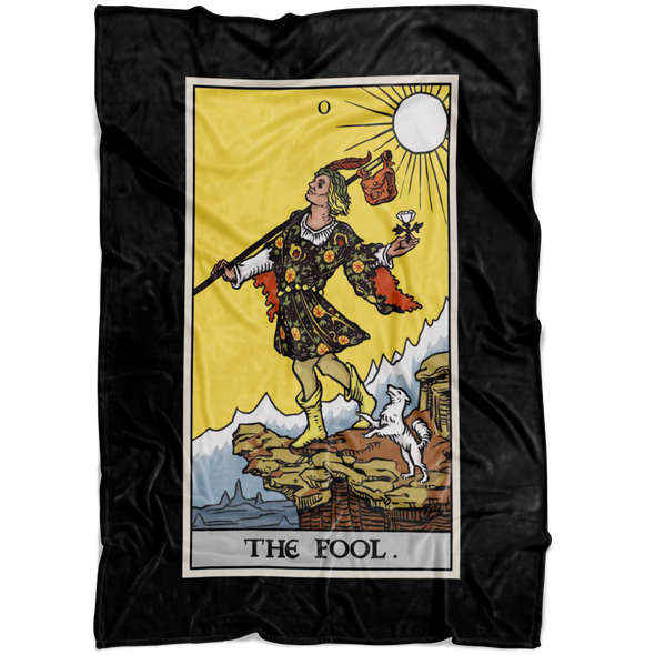 The Fool Tarot Card Blanket - Revival Tarot