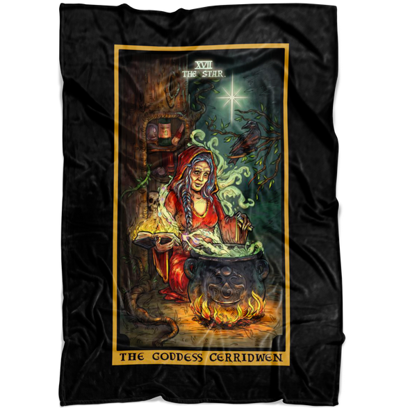 The Goddess Cerridwen In The Star Blanket
