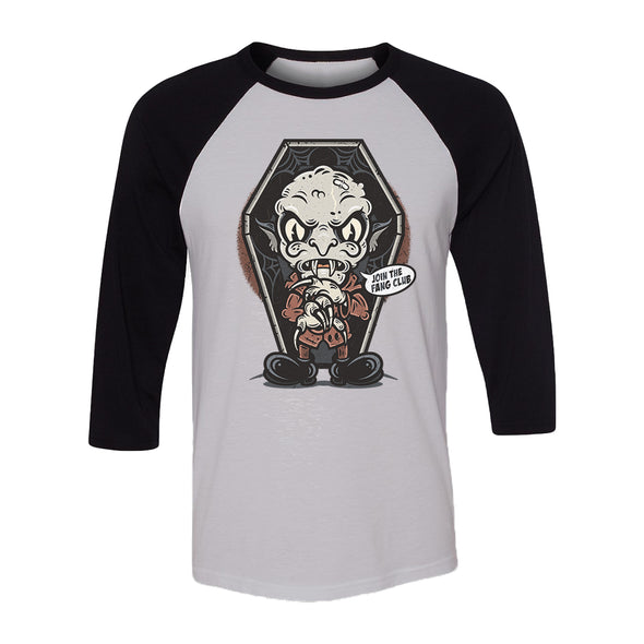 Join The Fang Club Unisex Raglan