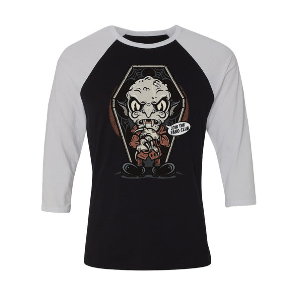 Join The Fang Club Unisex Raglan