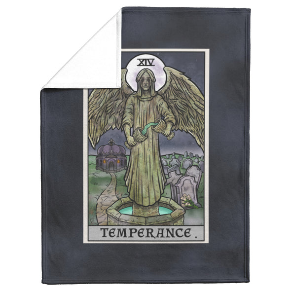 Temperance Tarot Card Blanket - Terror Tarot Edition