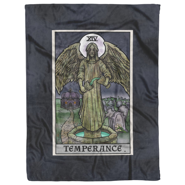 Temperance Tarot Card Blanket - Terror Tarot Edition