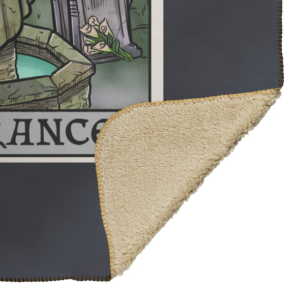 Temperance Tarot Card Blanket - Terror Tarot Edition