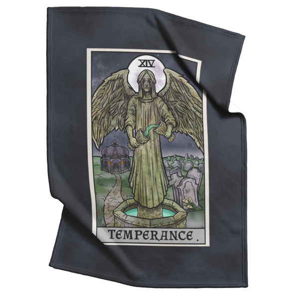 Temperance Tarot Card Blanket - Terror Tarot Edition