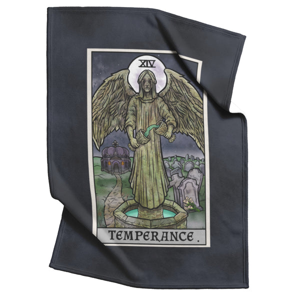 Temperance Tarot Card Blanket - Terror Tarot Edition