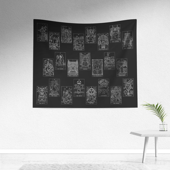 Terror Tarot Shadow Edition 23 Card Major Arcana Tapestry