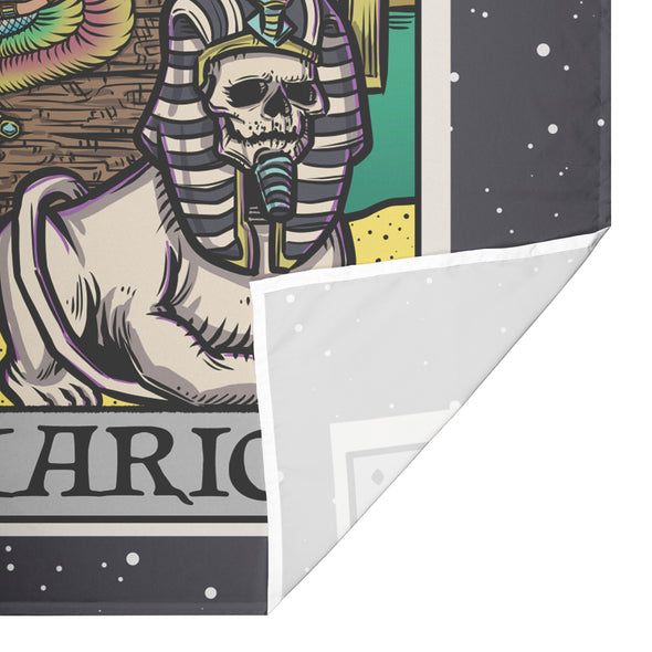 The Chariot Tarot Card Tapestry - Terror Tarot Edition (Color/Vertical)