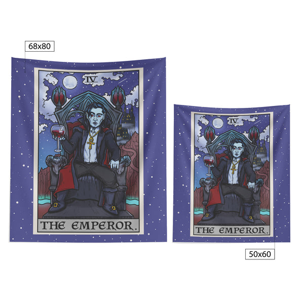 The Emperor Tarot Card - Terror Tarot Edition Tapestry