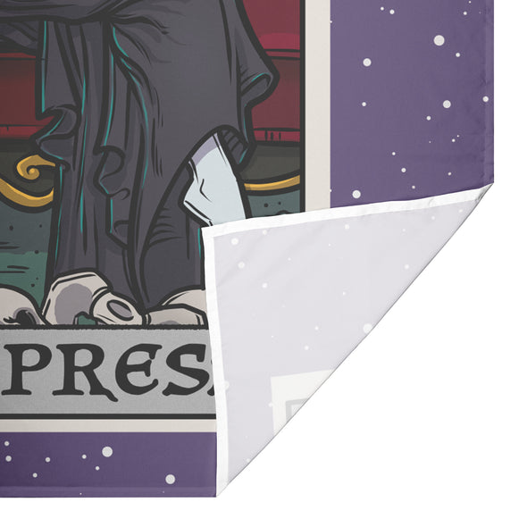 The Empress Tarot Card Terror Tarot Edition Tapestry (Color/Vertical)