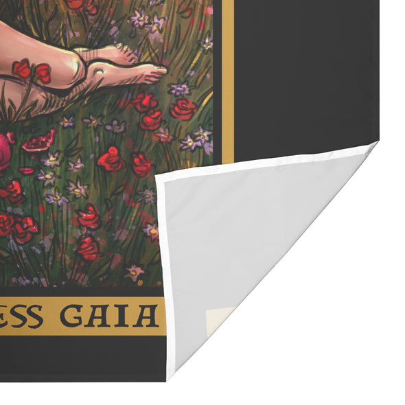 The Goddess Gaia in The Empress Tarot Card Tapestry