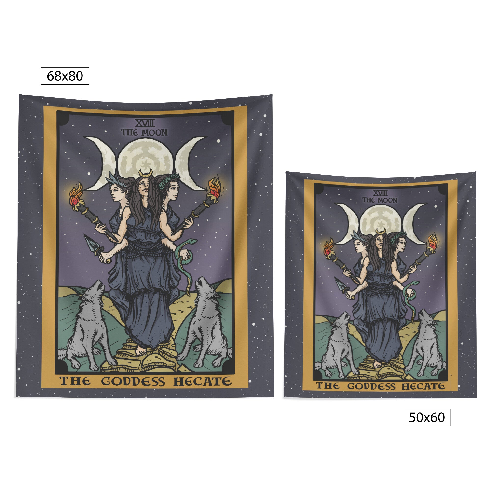 Moon goddess tapestry best sale