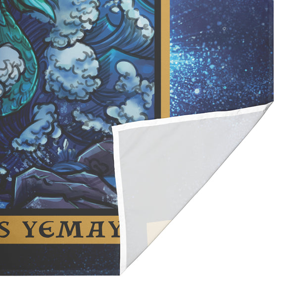 The Goddess Yemaya in the Temperance Tarot Card Tapestry