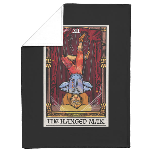 The Hanged Man Tarot Card Blanket - Terror Tarot Edition