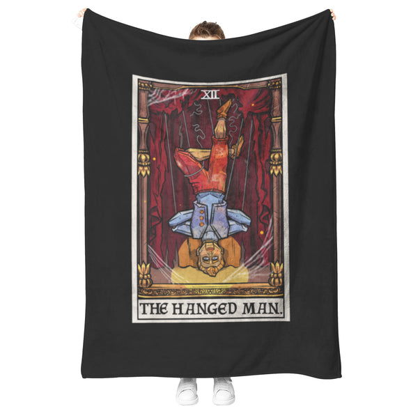 The Hanged Man Tarot Card Blanket - Terror Tarot Edition