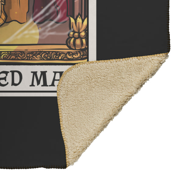 The Hanged Man Tarot Card Blanket - Terror Tarot Edition