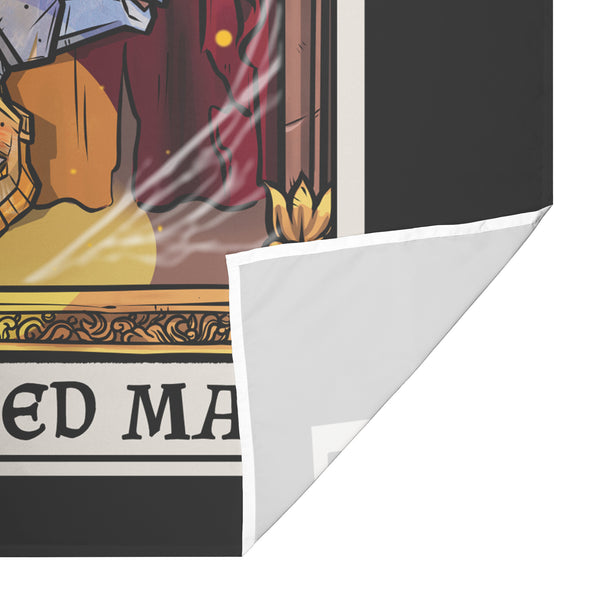 The Hanged Man Tarot Card Tapestry - Terror Tarot Edition