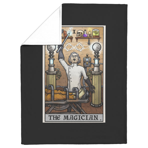The Magician Tarot Card Terror Tarot Edition Blanket