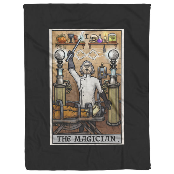 The Magician Tarot Card Terror Tarot Edition Blanket