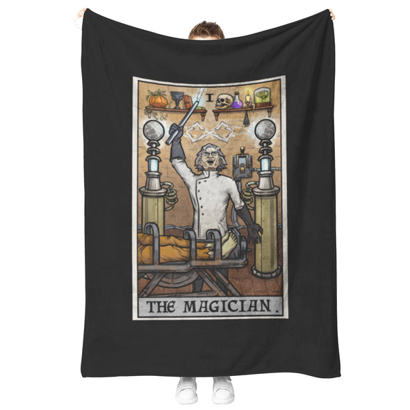 The Magician Tarot Card Terror Tarot Edition Blanket