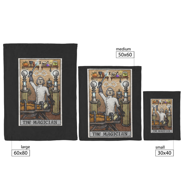 The Magician Tarot Card Terror Tarot Edition Blanket