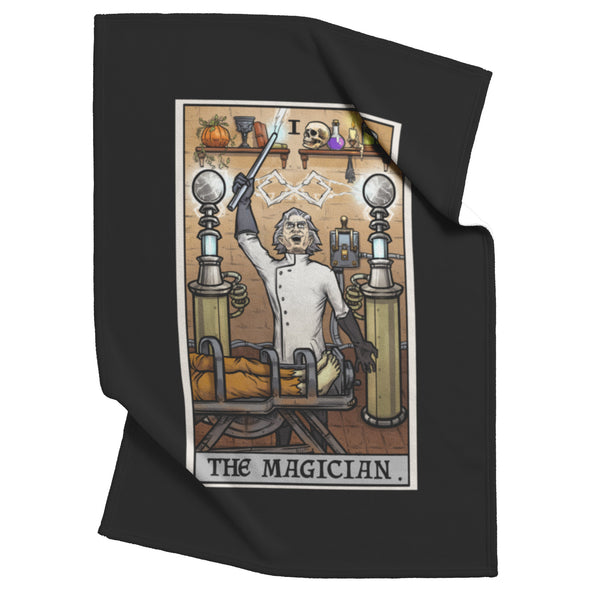 The Magician Tarot Card Terror Tarot Edition Blanket
